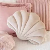 Coussin coquillage champagne