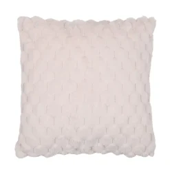 Coussin courchevel creme 45x45cm