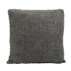 Coussin darci 40x40cm gris fonce