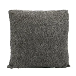 Coussin darci 50x50cm gris fonce
