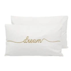 Coussin dream 30x50cm blanc