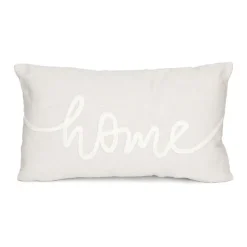 Coussin homealone 30x50cm creme