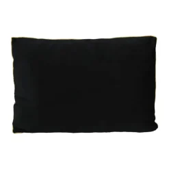 Coussin illana 40x60cm noir