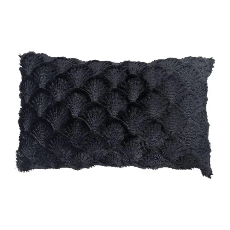 Coussin kalya 30x50cm noir