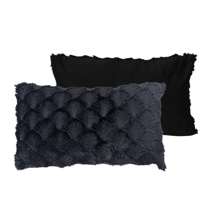Coussin kalya 30x50cm noir