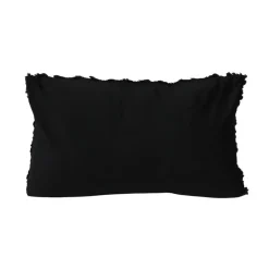 Coussin kalya 30x50cm noir