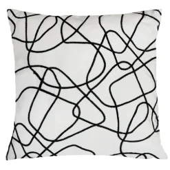 Coussin line art 48x48cm