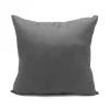 Coussin romy 38x38cm gris