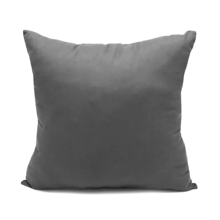 Coussin romy 38x38cm gris