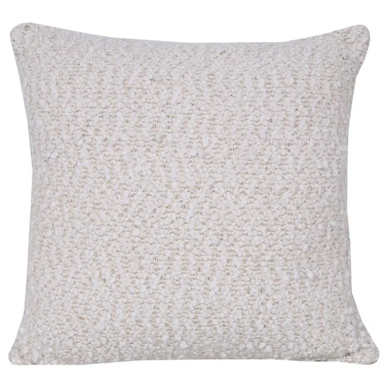 Coussin snowflake creme 45x45cm