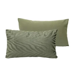 Coussin zelva 30x50cm vert
