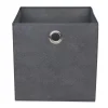 Cube de rangement gris chine
