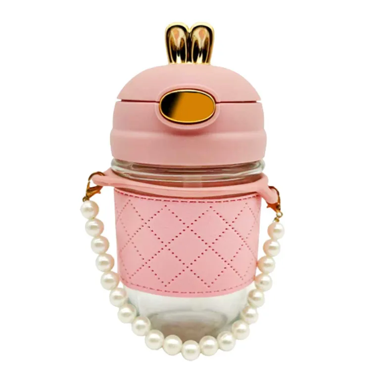 Cuty gourde en verre avec sangle