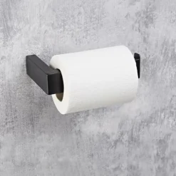 Derouleur papier toilette noir