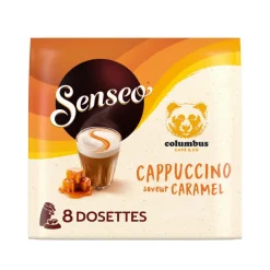 Dosettes capuccino caramel