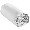 Drap housse 160x200 blanc homeco