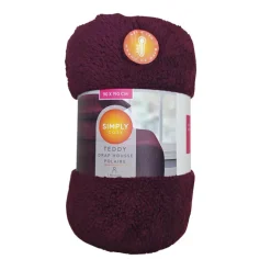 Drap housse 90x190 teddy polaire