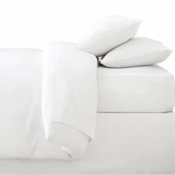 Drap housse 140x190cm blanc