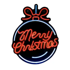 Enseigne lum boule et merry chri
