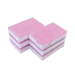 Eponge double face tie/dye x6