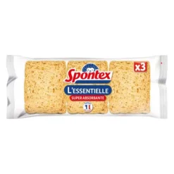 Eponges x3 l'essentielle