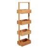 Etagere 4 niveaux bambou
