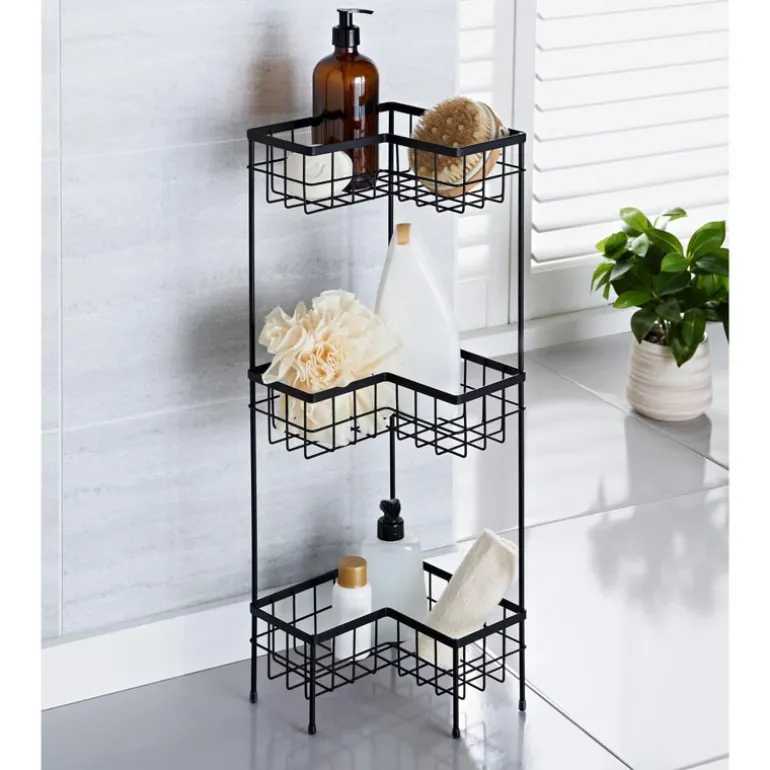 Etagere de douche sur pieds
