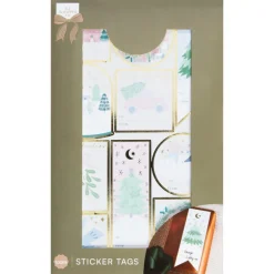 Etiquette cadeau de noel x100