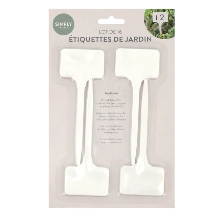 Etiquettes potager x16