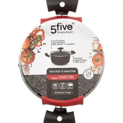 Faittout 24 alu forge caractere