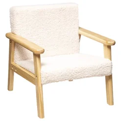 Fauteuil enfant creme