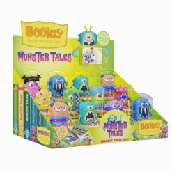 Figurines booksy + livre 8cm