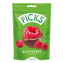 Framboise enrobee chocolat lait