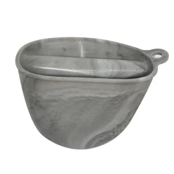 Gant de cuisine silicone marbre