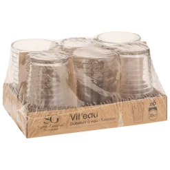 Gob bas x6 vit'eau 20cl