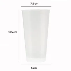 Gobelet 400ml x10 plastique reut