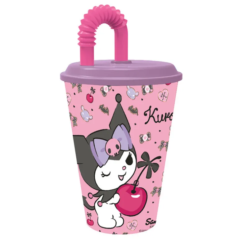 Gobelet paille kuromi