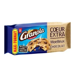 Granola cookies coeur chocolat