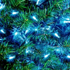 Guirlande 200 led bleu glace