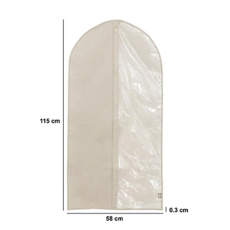 Housse a vetement beige dressy +