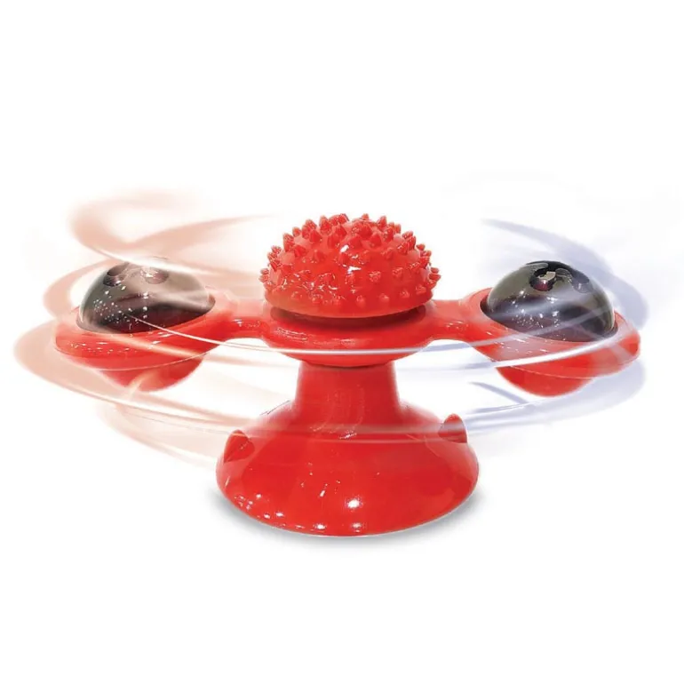 Jouet pour chat tournoyant