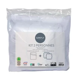 Kit couette 2 personnes 240x220