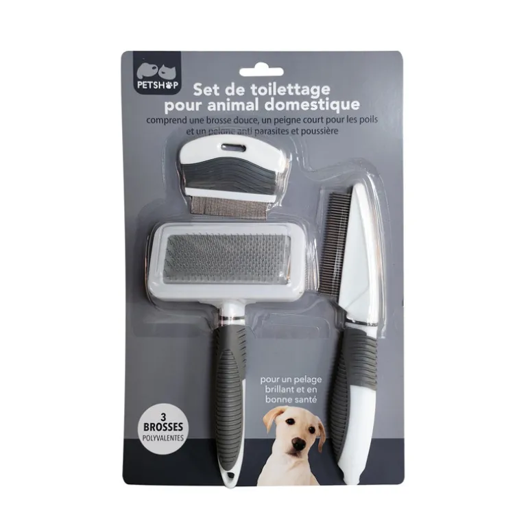 Kit de toilettage pour animaux