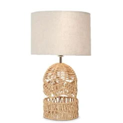 Lampe heidi jonc de mer