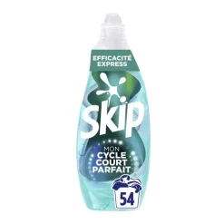 Lessive 54 doses cycle court