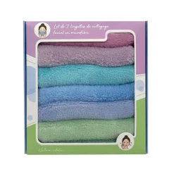 Lingettes nettoyantes visage x7
