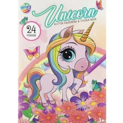 Livre autocollants et paillettes