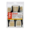 Lot de 10 pinceaux