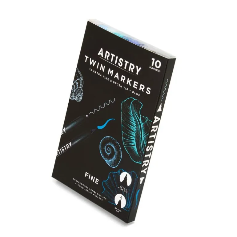 Marqueurs double pointes x10