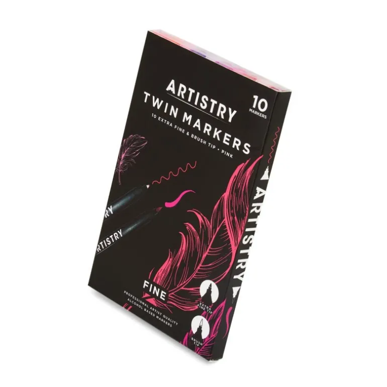 Marqueurs double pointes x10